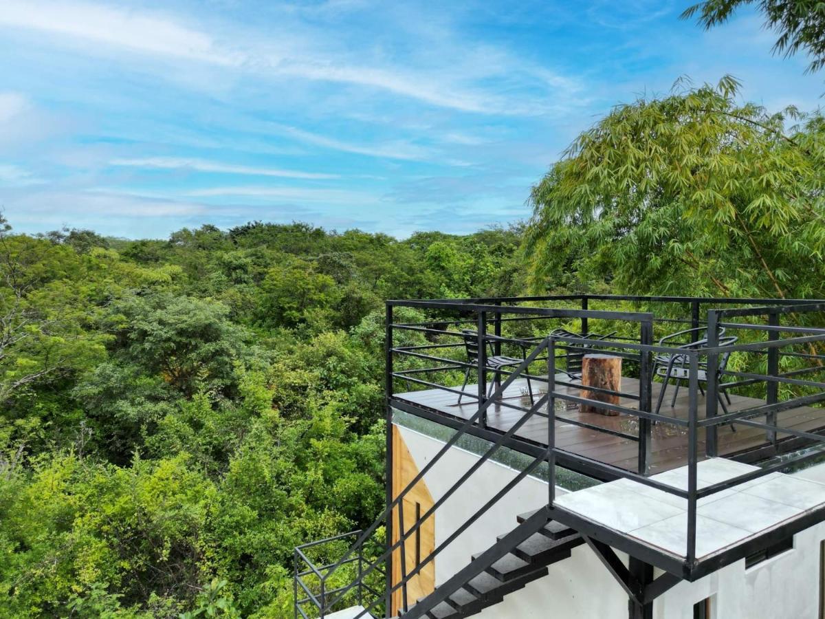 Antema Lodge Secteur Tamarindo, Piscine, Yoga, Gym, Jungle Et Paix Eksteriør bilde